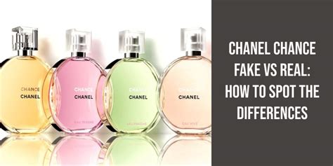 chanel chance fake vs original|Chanel chance perfume meaning.